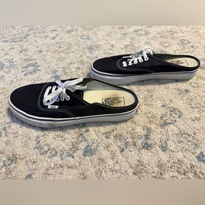 Vans Black and White Men's Sneakers